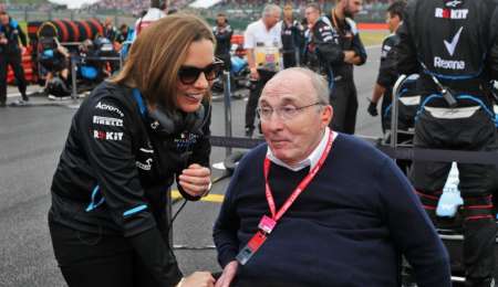 Frank Williams mejora y ya salió del hospital
