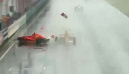 Fuerte accidente en la final de la Fórmula 2.0