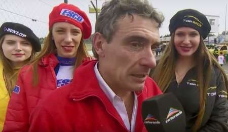 La emoción de Gabriel Furlán tras la victoria de su equipo