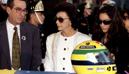 El emotivo homenaje de la madre de Senna