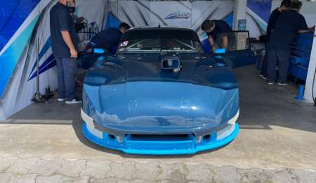 Canapino sacó a pista el Chevrolet de TC