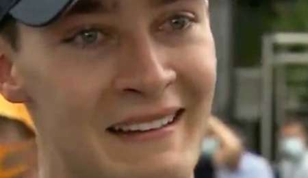 Las lágrimas de Russell por sus primeros puntos del 2021