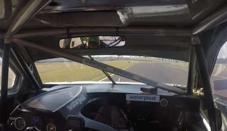 La vuelta de la pole de Mauro Giallombardo en Concordia