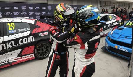 Los argentinos Guerrieri y Girolami captan la atención en Nürburgring