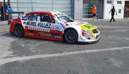 Franco Girolami tras el golpe: “Se destruyó el auto”