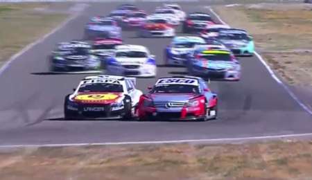 Girolami de tercero a primero en pocos metros