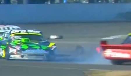 El toque que le fracturó la muñeca a De Benedictis