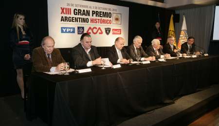 Presentaron el Gran Premio Argentino Histórico 2015