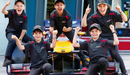 Llegaron los chicos de la grilla