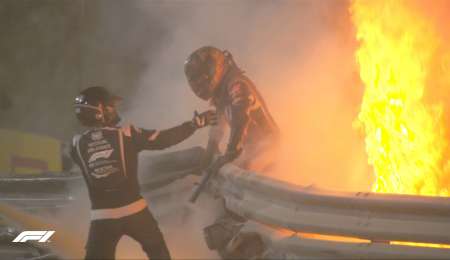 Conmoción por el accidente y el fuego en Bahrein