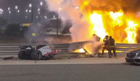 El crudo relato de Grosjean tras el accidente: “Vi venir la muerte”