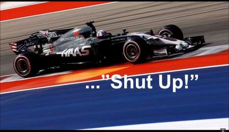 "¡Callate!", le gritaron a Grosjean desde boxes