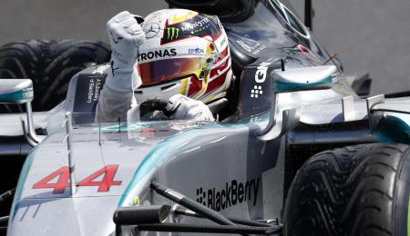 Tres de tres para Hamilton