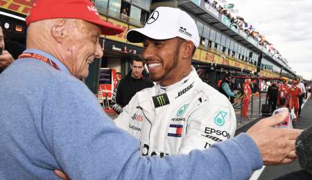 Hamilton recordó a Lauda: “Lo extraño mucho”