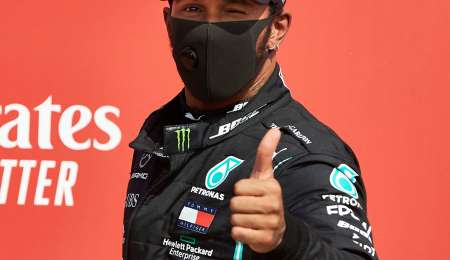 La consagración de Hamilton en fotos