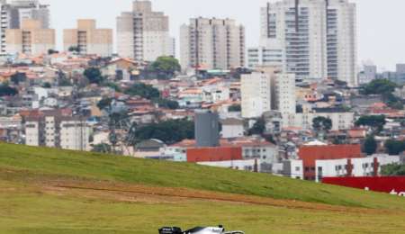 El tercer ensayo fue para Hamilton en Brasil