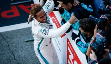 La guerra psicológica la ganó Mercedes según Hamilton