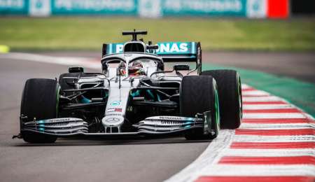 Hamilton pegó primero en México