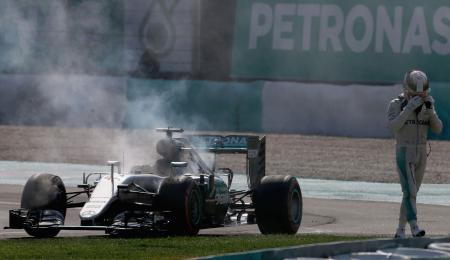 ¿Qué pasó con el motor de Hamilton?