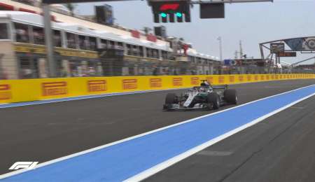 Hamilton se quedó con la pole en Paul Ricard