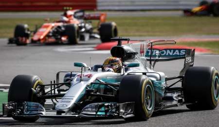 Hamilton dominó el tercer entrenamiento en Silverstone