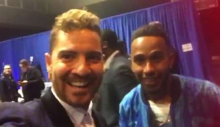 Bisbal y una sorpresa inesperada para Alonso 