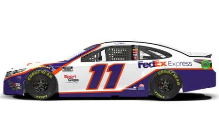 Nascar con Denny Hamlin desde la pole en Atlanta
