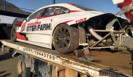 Fuerte accidente de Hamze: Fue trasladado por chequeos  