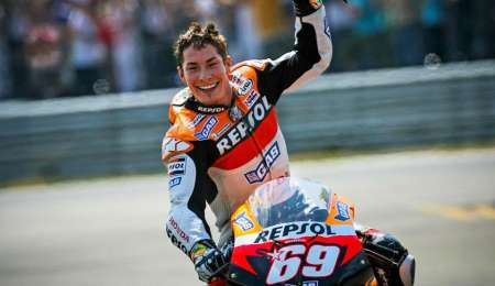 MotoGP retiró el número 69 de Nicky Hayden