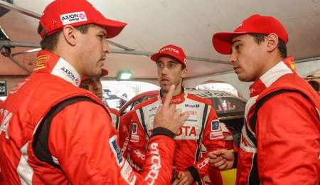 Accidente con suerte en la ruta