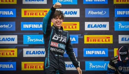 No iba a correr y terminó ganando  