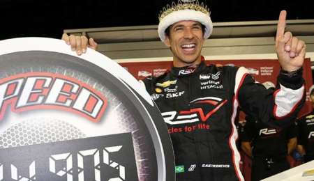 Pole y record para Castroneves