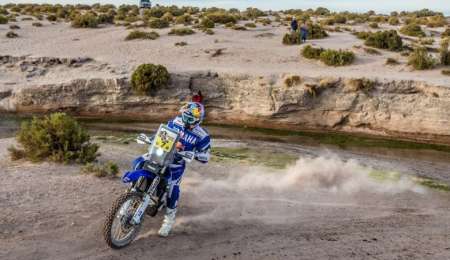 Helder Rodrigues ganó la etapa en motos