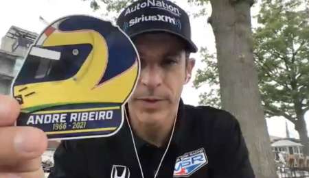 Castroneves y Kanaan corren en memoria de André Ribeiro