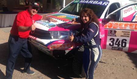 Alicia Reina finalmente correrá el Dakar