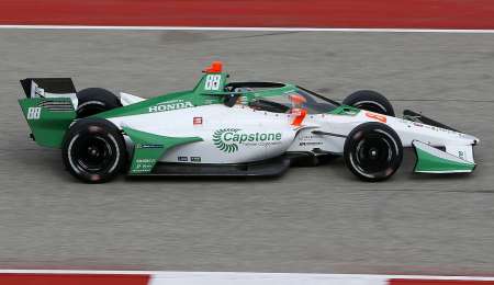 IndyCar: Colton Herta ganó la segunda en Mid Ohio