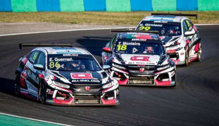 Guerrieri y Girolami correrán con el lastre máximo en Aragón