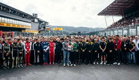 Fórmula 1: homenaje en Bélgica en memoria de Hubert