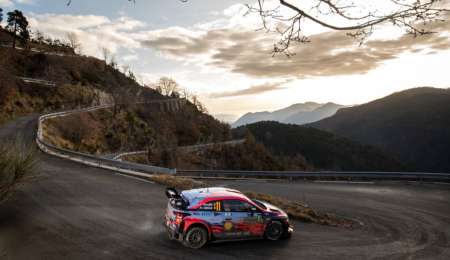 Las mejores imágenes del Rally Mundial en Montecarlo