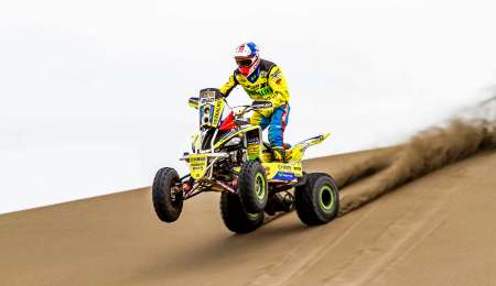 Así se maneja un Quad de Dakar