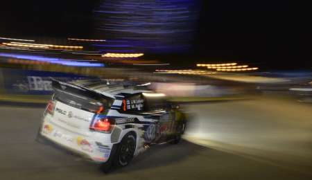 Latvala dominó el viernes