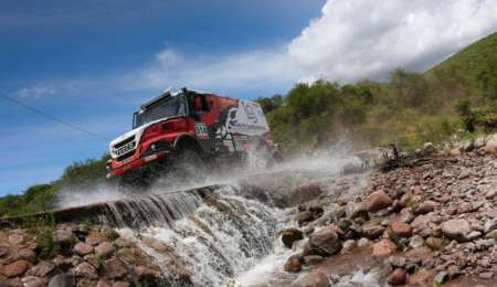 "Se nos cayó el camión sin la rueda"
