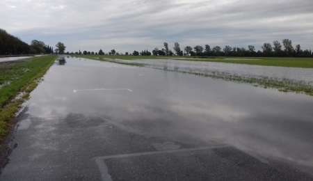 Se trabaja en el autódromo de San Jorge después de la inundación