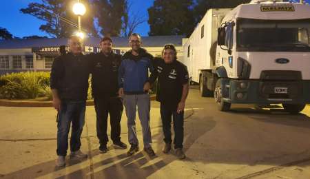 El Motorhome de un equipo convertido en módulo de aislamiento