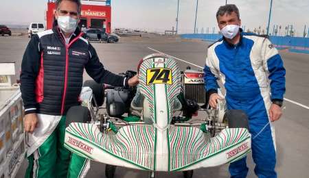 Fabián Flaqué y Facundo Della Motta giraron en Albardón