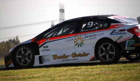 Primer ensayo con toda la Honda