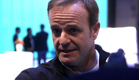 Barrichello en el Salón del Automóvil