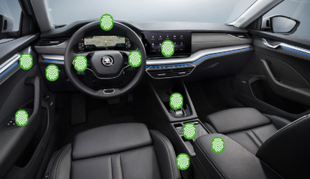 ¿Cuáles son las zonas críticas del auto para desinfectar?