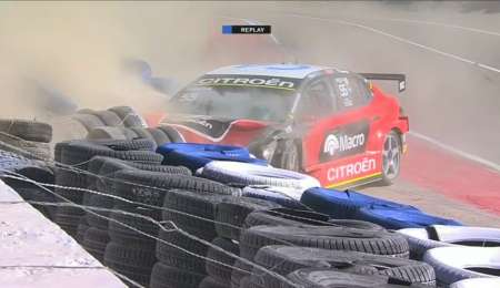 El Zonda no perdonó a Iribarne y su Citröen