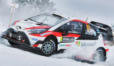 Jari Matti Latvala de festejo en Suecia